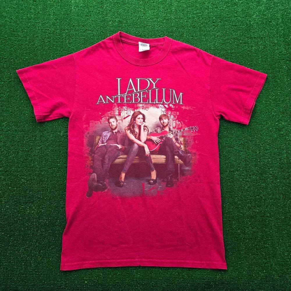 Lady Antebellum Own The Night 2011 Tour Graphic Tshirt Unisex Small Red Country
